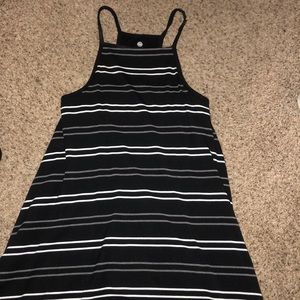 Striped swing dress
